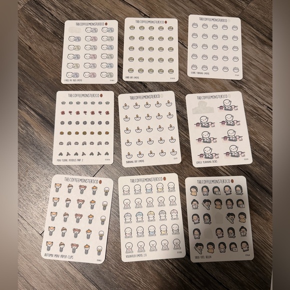 Sticker Set - Multicolor - Picture 1 of 10